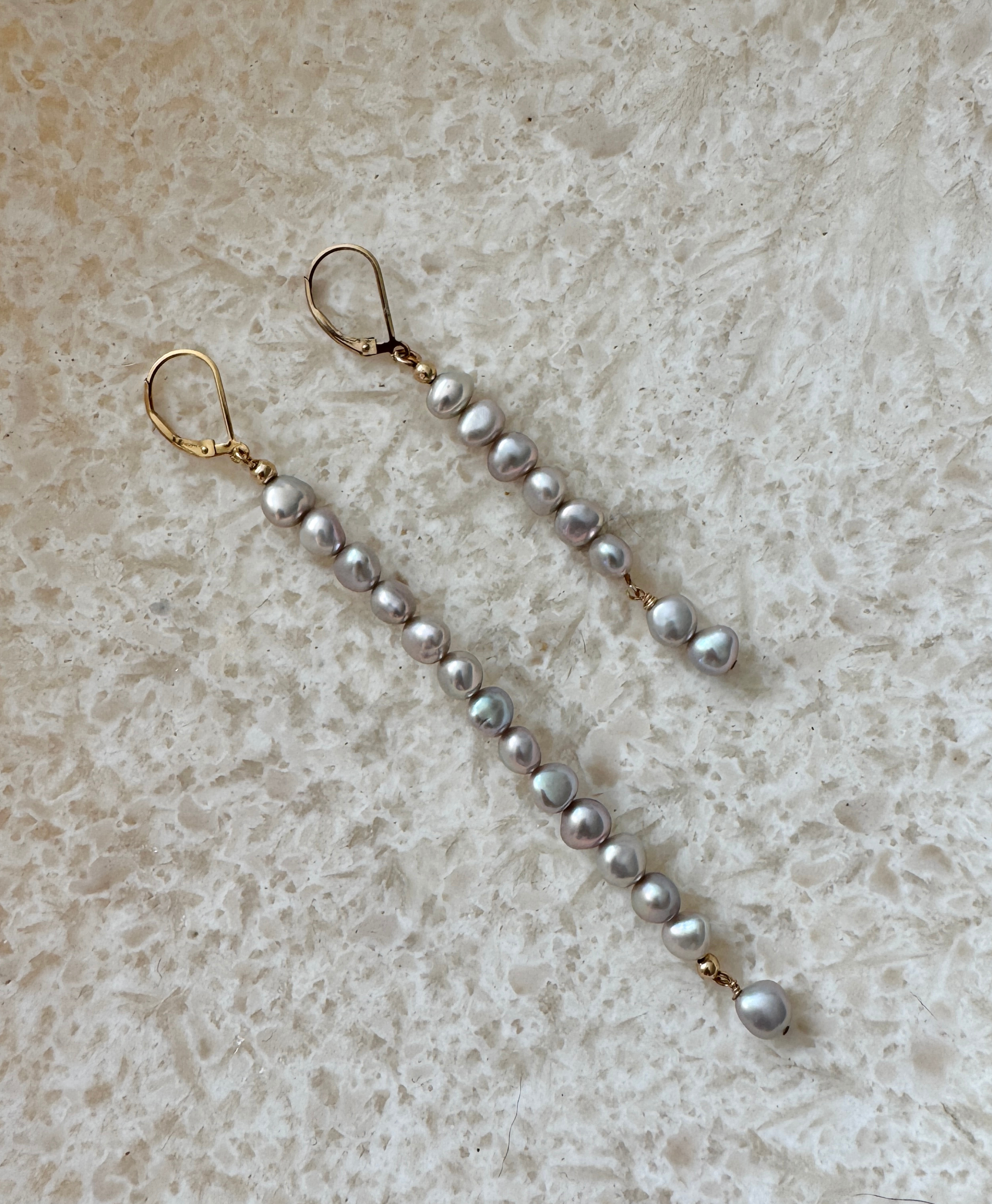 Indih Asymmetrical Earring Pair