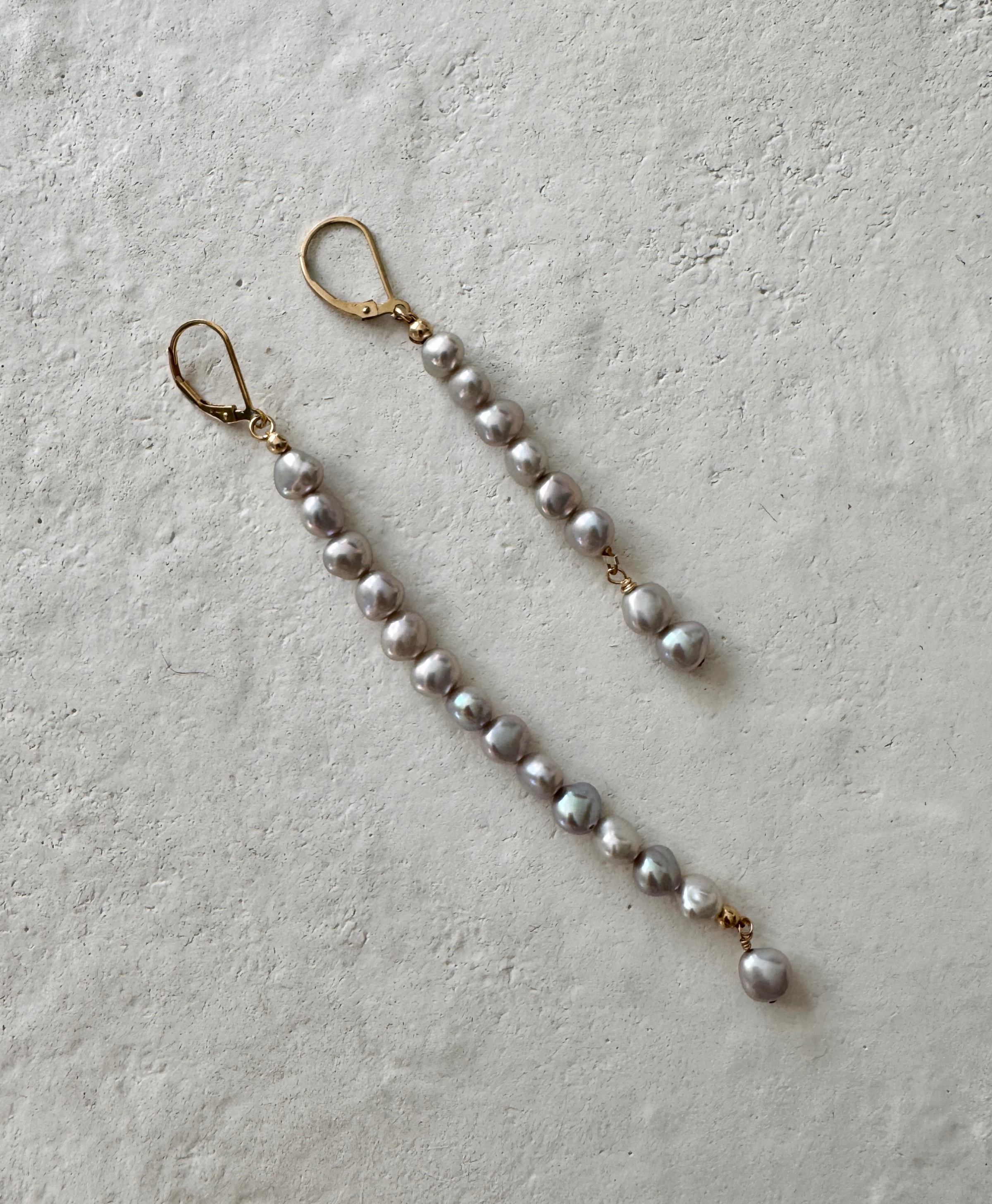 Indih Asymmetrical Earring Pair