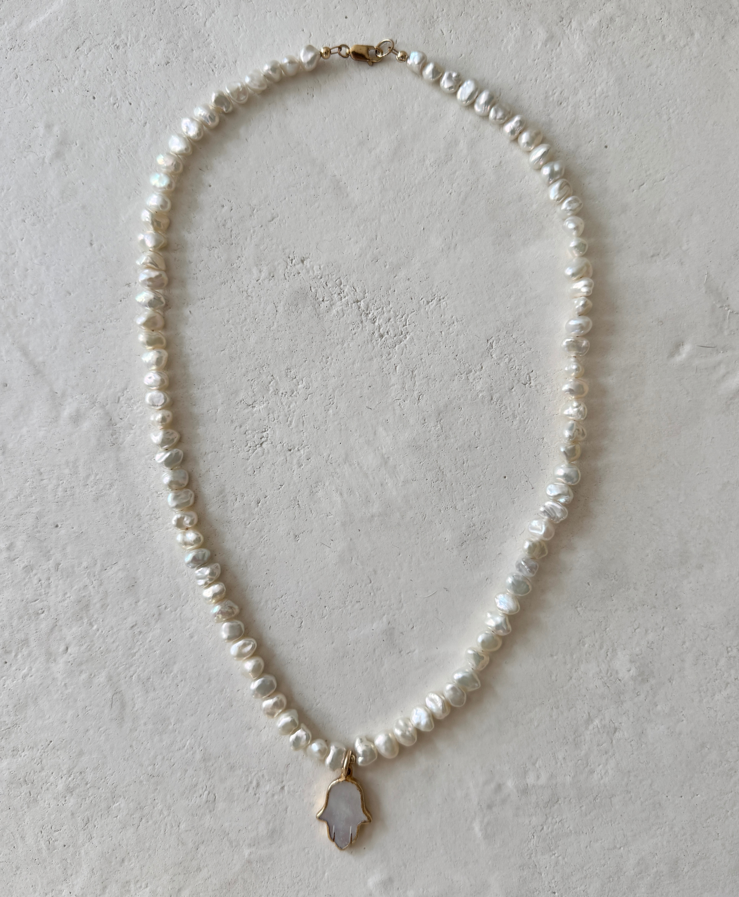 Solar Pearl Necklace