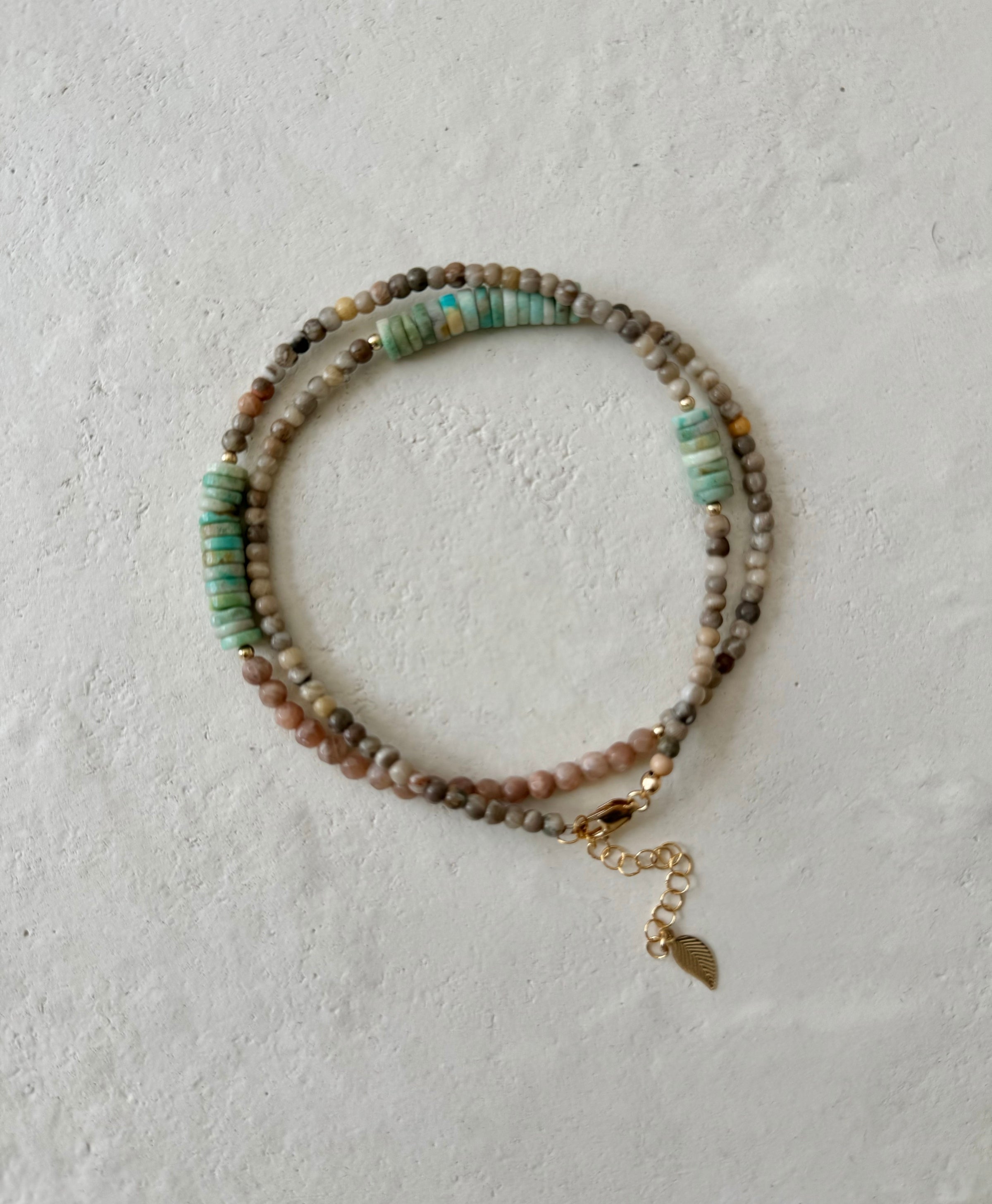 Indi Double Wrap Anklet