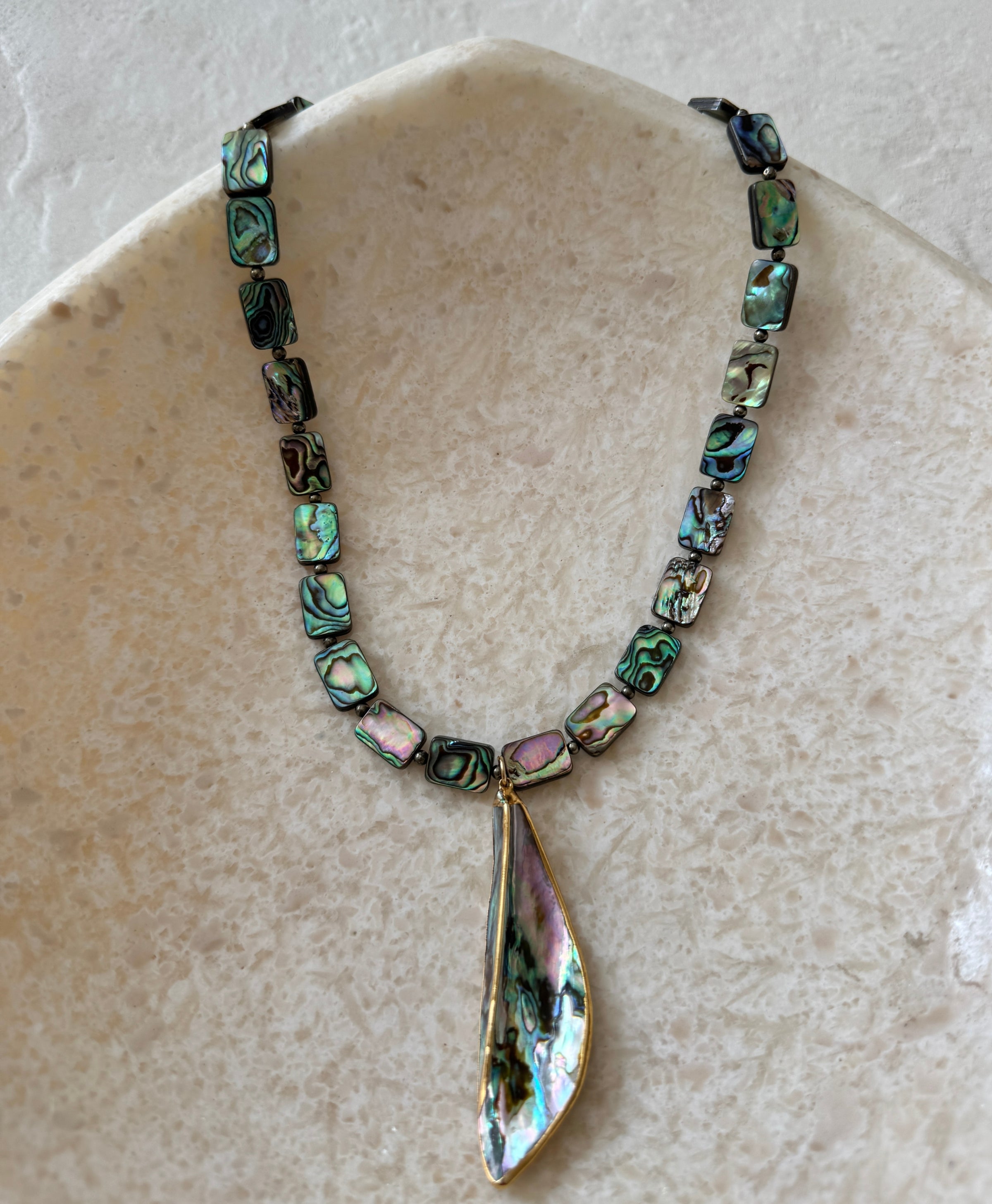 Arletha Abalone Shell Necklace