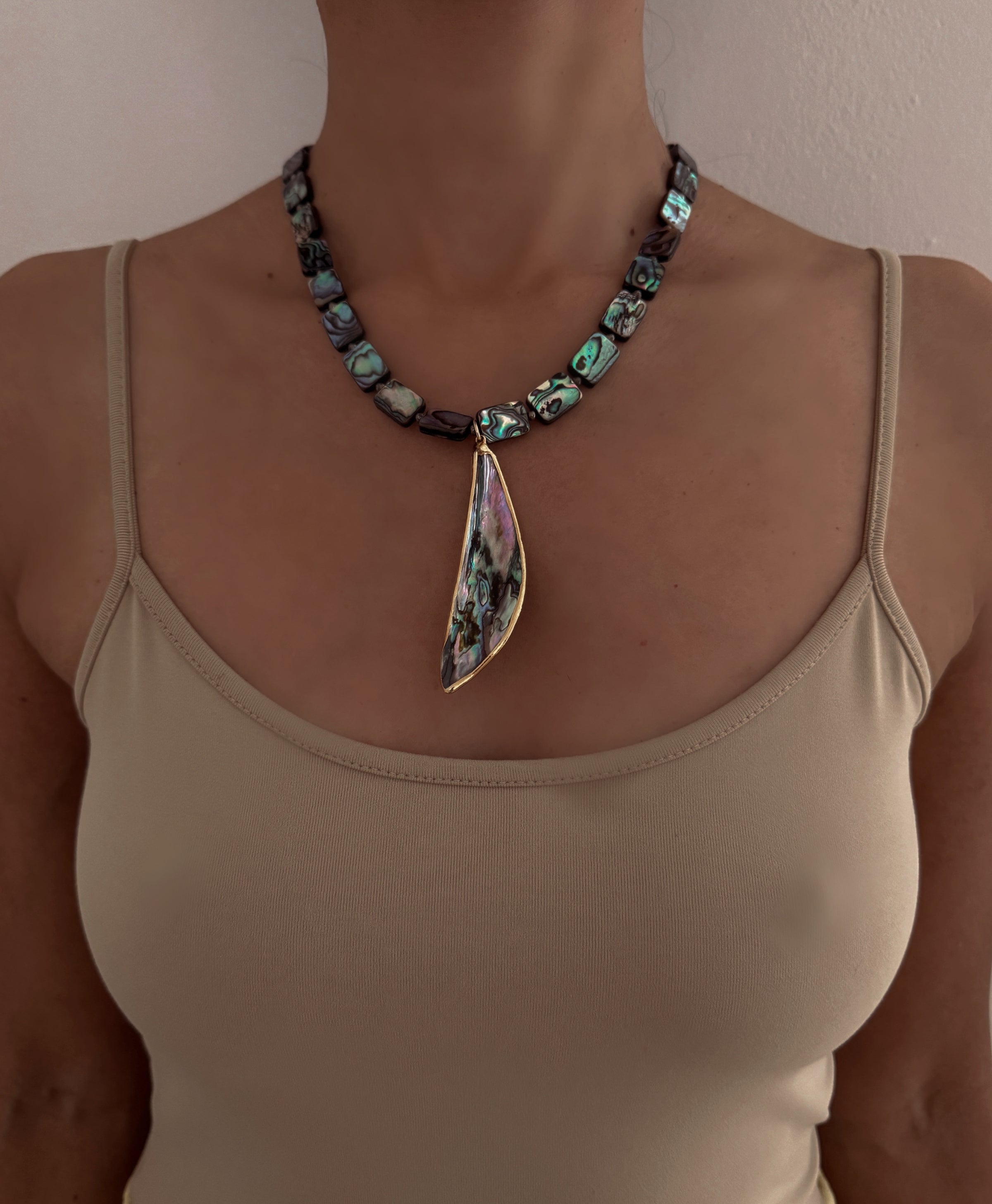 Arletha Abalone Shell Necklace